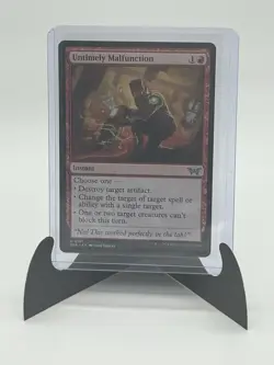 Magic the Gathering Duskmourn: House of Horror Untimely Malfunction Regular Card - Image 1