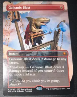 MTG - Galvanic Blast - Borderless - SPG 0090 - Aetherdrift DFT Special Guest - Image 1