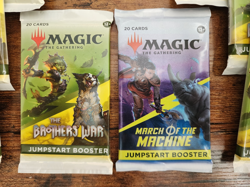 9x MTG ⭐Brothers War Jumpstart Booster Packs ⭐1/2 Box! ⭐+ 1 March of The Machine - Image 2