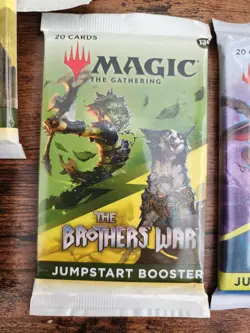 9x MTG ⭐Brothers War Jumpstart Booster Packs ⭐1/2 Box! ⭐+ 1 March of The Machine - Image 4