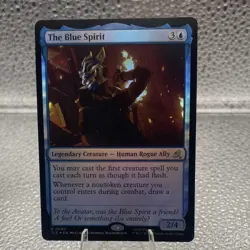 MTG The Blue Spirit (Foil) NM Avatar The Last Airbender 90 - Image 1
