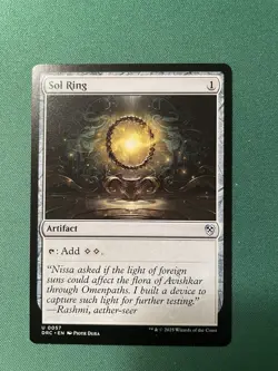 2025 Sol Ring - Commander: Aetherdrift (0057) - NM - MTG - Image 1