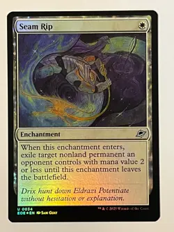 Seam Rip Edge of Eternities Foil MTG NM - Image 1
