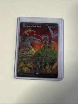 MTG Rhythm of the Wild (Borderless Foil) MTG: Teenage Mutant Ninja Turtles - Image 1