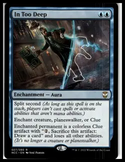 Commander: Streets of New Capenna #128 In Too Deep (Extended Art) - Image 1