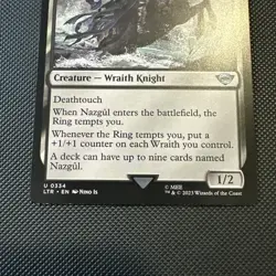 MTG Nazgul (0334) *Non-Foil* Base Lord of the Rings LOTR MTG - Image 2