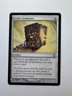 Geth's Grimoire - MTG Darksteel - NM - Image 1