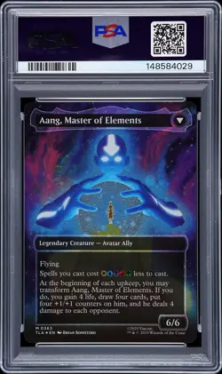2025 MTG AVATAR: THE LAST AIRBENDER AANG, MASTER OF ELEMENTS/AVATAR AANG PSA 10 - Image 2