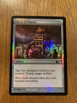 Clock of Omens Core Set 2013 (M13) Foil - Image 1