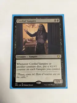 Cordial Vampire / Commander: Innistrad: Crimson Vow Regular / MTG Magic - Image 1
