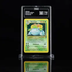 Venusaur Base Set 2 TAG7.5 PSA7 Near Mint Pokemon Card Holo Rare - Image 1