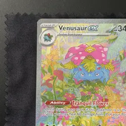 Pokemon TCG Venusaur EX Card 198/165 SV Sir Scarlet & Violet 151 Clean NM/M - Image 3