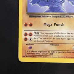 Vintage Pokemon Team Rocket Dark Machamp 27/82 Non-holo Rare WotC 2000 - Image 5
