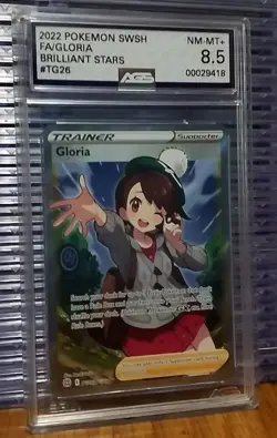 Pokemon TCG Gloria Sword & Shield: Brilliant Stars TG26/TG30 Secret Rare AGS 8.5 - Image 2
