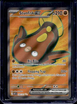 2026 Pokemon Ascended Heroes Stunfisk ex Ultra Rare #252/217 - Image 1