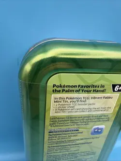 Pokemon Paldea Tin With Celreludge On Front With Two Packs Of Paldea Evolved. - Image 3