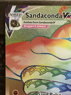 Pokemon TCG Sandaconda VMAX Chilling Reign 206/198 Holo Secret Rare - Image 2