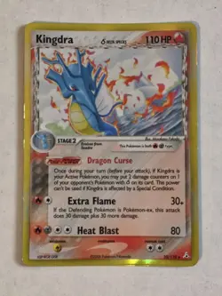2016 Pokemon Kingdra 10/110 ex Holon Phantoms Holo Rare - (MP) - Image 1