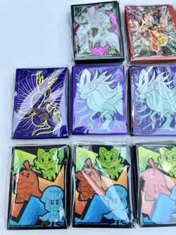 Lot of 13 Pokemon TCG Card Sleeves ETB Brand New - Various Designs - Image 2