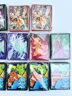 Lot of 13 Pokemon TCG Card Sleeves ETB Brand New - Various Designs - Image 3
