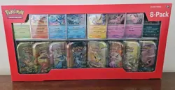 POKEMON Scarlet & Violet: Prismatic Evolutions Mini Tin 8-Pack SEALED - Image 2