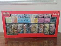 POKEMON Scarlet & Violet: Prismatic Evolutions Mini Tin 8-Pack SEALED - Image 4
