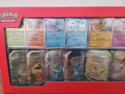 POKEMON Scarlet & Violet: Prismatic Evolutions Mini Tin 8-Pack SEALED - Image 5