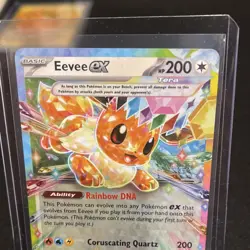 Pokemon Eevee ex 075/131 Sv: Prismatic Evolutions Double Rare Holo TCG - Image 4