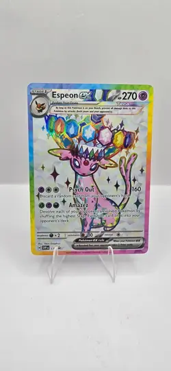Pokemon Eeveelution Lot – Umbreon Espeon Sylveon Vaporeon Glaceon Eevee ex – NM - Image 5
