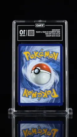 2025 Pokemon Black Bolt ETB Promo SVP #209 Thundurus Tag 10 - Highest Ranked - Image 2