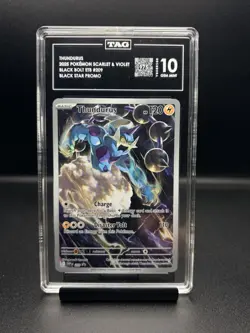 2025 Pokemon Black Bolt ETB Promo SVP #209 Thundurus Tag 10 - Highest Ranked - Image 3