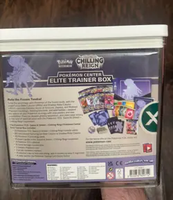 Pokemon TCG: Chilling Reign Pokemon Center Elite Trainer Box ETB Sealed + Case - Image 3