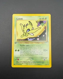 2001 POKEMON NEO REVELATION 1ST EDITION #16 CELEBI - Image 3