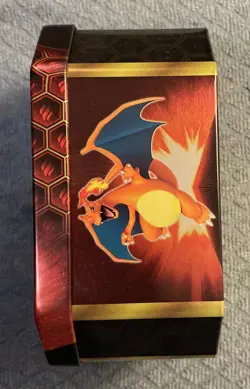 2019 Hidden Fates Pokemon TCG Charizard Tin Empty **NO PACKS** - Image 3