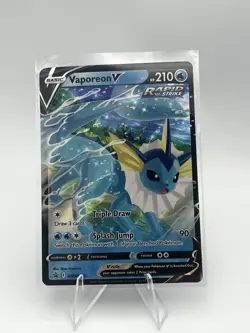Vaporeon V SWSH150 - Black Star Promo - Ultra Rare Holo Pokemon - Near Mint (NM) - Image 1