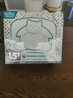 151 Pokemon Center ETB Elite Trainer Box Scarlet & Violet Pokemon Factory Sealed 820650854668 - Image 1