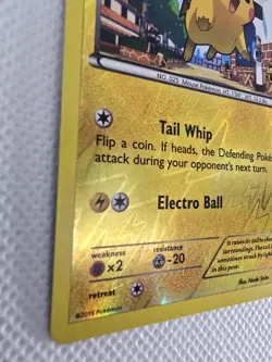 Pokemon Pikachu Roaring Skies Reverse Holo Common Basic 60HP 20/108 TCG - Image 2