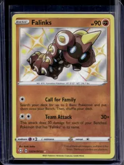 2021 Pokemon SWSH Shining Fates Falinks Shiny Vault #SV074/SV122 - Image 1
