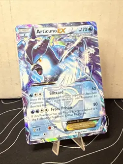 Articuno EX 25/135 Pokemon Card Plasma Storm Rare Find NM - Image 1