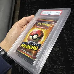 PSA 10 Gem Mint Pokemon Detective Pikachu Graded Booster Pack *Rare Error* - Image 4