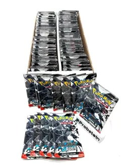 Lot of (180) Pokemon TCG Scarlet & Violet Black Bolt Booster Packs SEALED NEW - Image 1