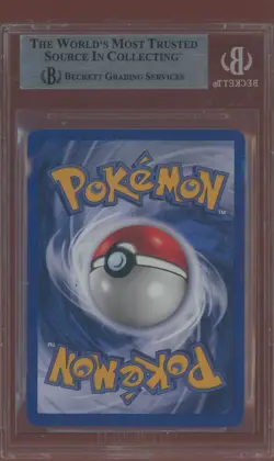 2000 Pokemon Team Rocket Unlimited #4 Dark Charizard Holo BGS 9 MINT - Image 2