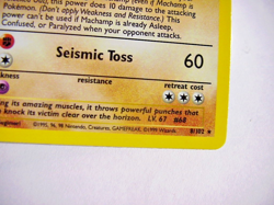 Pokemon TCG MACHAMP 100 HP LV. 67 #68 Base Set Holo Rare WOTC 1999 WIZARDS NM - Image 3