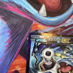 Pokemon TCG Blastoise EX XY122 Full Art Holo Black Star Promo - Image 5