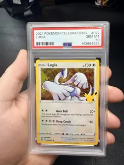 2021 POKEMON CELEBRATIONS #022 LUGIA PSA 10 - Image 1