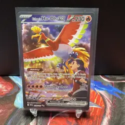 Pokemon Ethan's Ho-Oh EX 230/182 Sv10: Destined Rivals Holo English - Image 1
