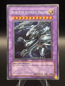 Blue-Eyes Ultimate Dragon JMP-EN005 Limited Edition Shonen Jump Promo NM - Image 1