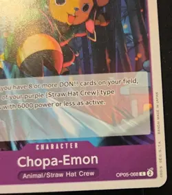 Chopa-Emon OP05-068 Common Awakening Of The New Era One Piece Card Game - Image 5