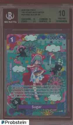 2026 One Piece The Azure Sea's Seven Sugar SP BGS 10 PRISTINE - Image 1