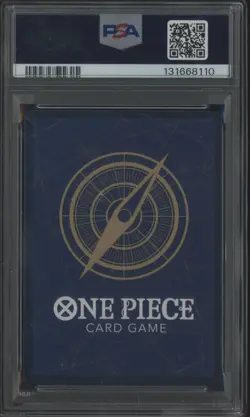 #1 2024 One Piece EN Treasure Booster Set #006 Monkey D Luffy PSA 10 - Image 2